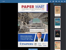 Tablet Screenshot of emagazine.papermart.in